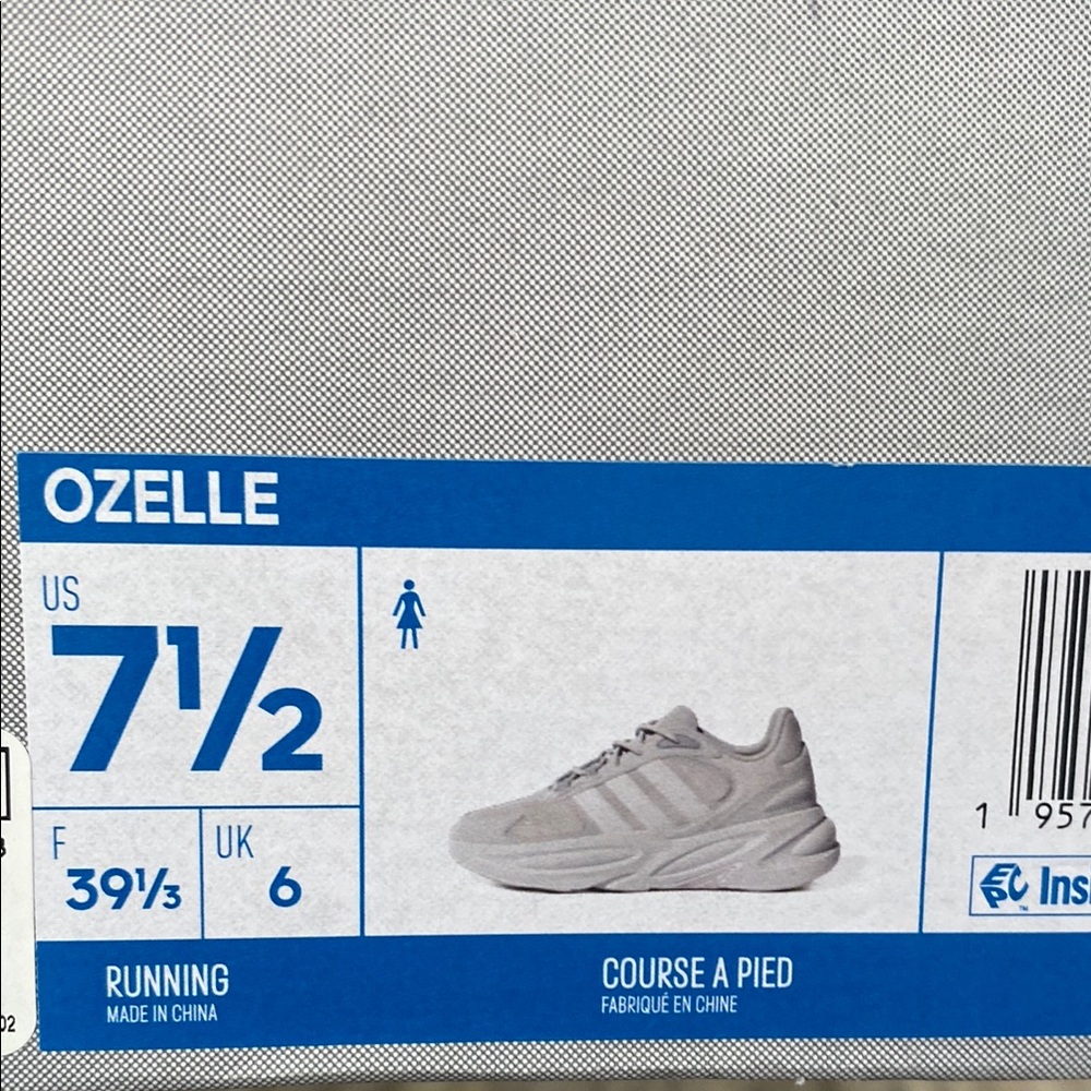 adidas Gray and Pink Athletic Shoes